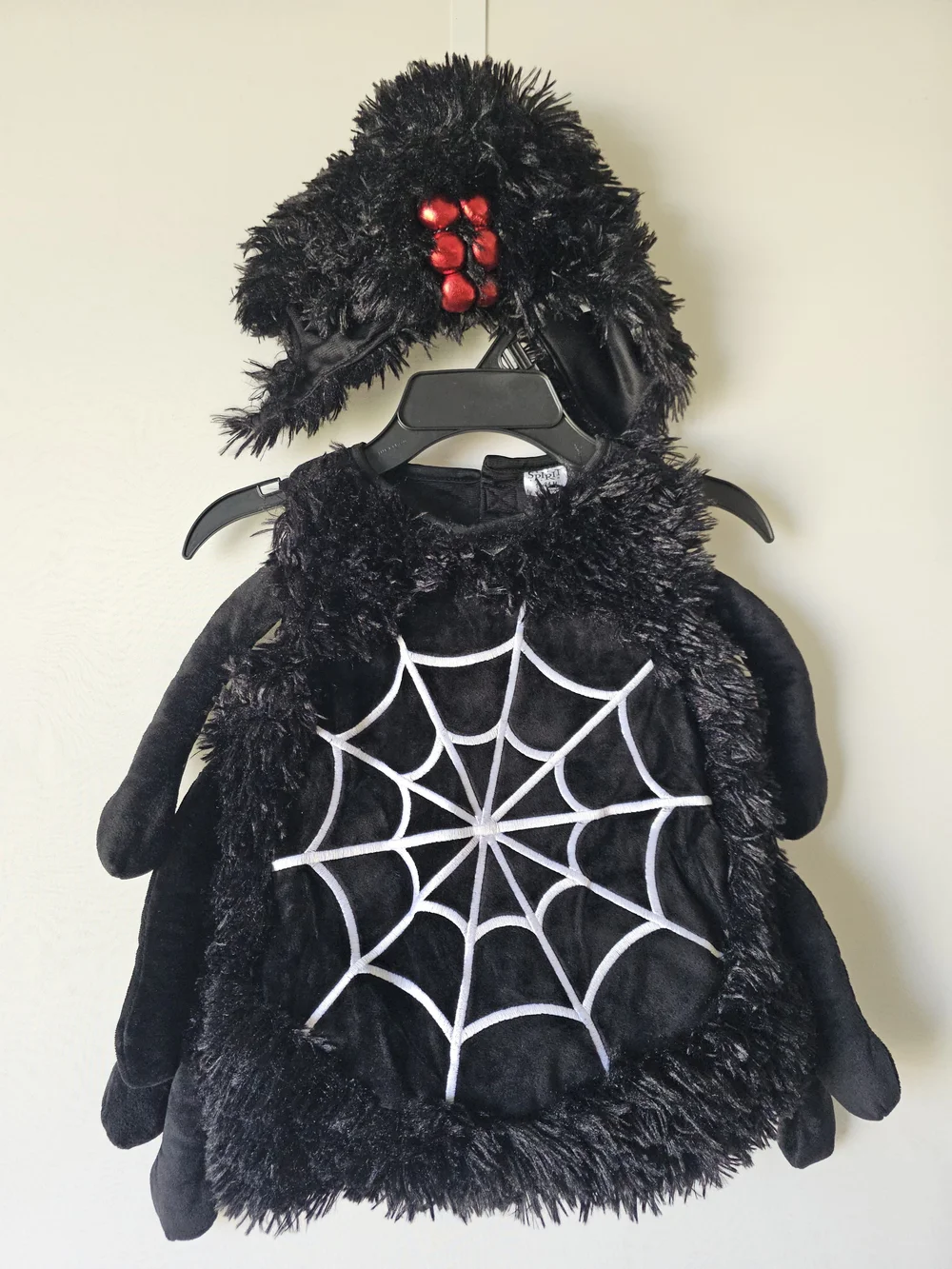 Spirit Halloween Baby Spider Costume 18-24 Months Plush